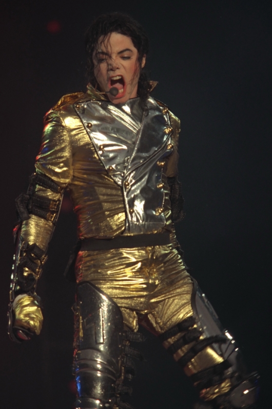 Michael Jackson Wearing Versace